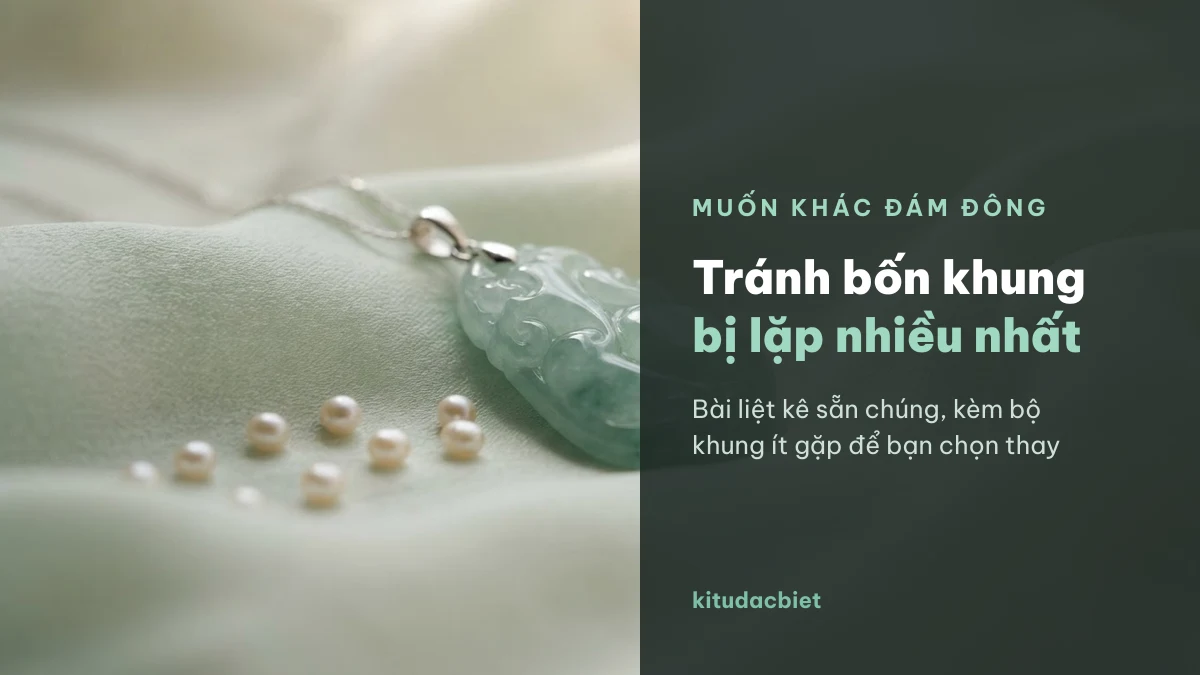 Tránh bốn khung bị lặp nhiều nhất trong kho nick Ngọc