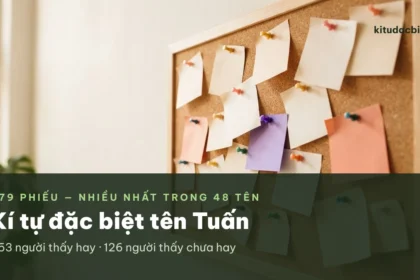 Kí tự đặc biệt tên Tuấn trên bảng tin cộng đồng
