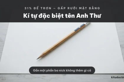 31% nick Anh Thư gần như không trang trí so với 13% của Thắng