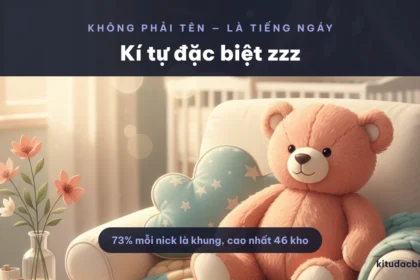 Kí tự zzz tiếng ngáy và bộ chữ Z
