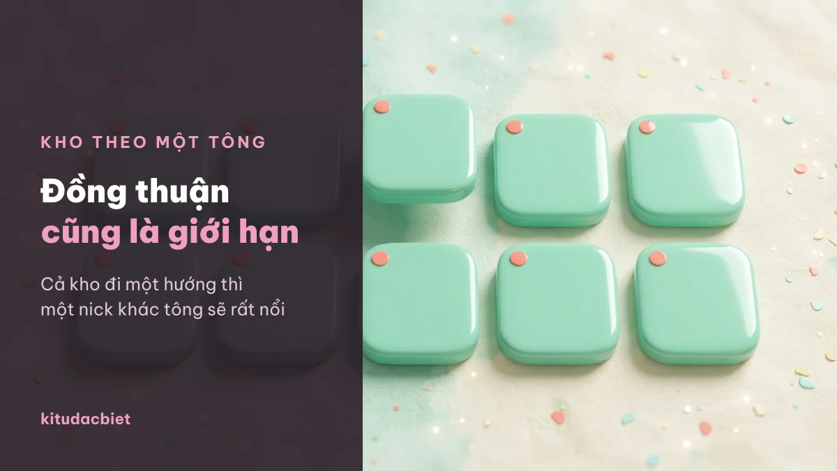 Cả kho nick Duyên đi theo một tông nữ tính