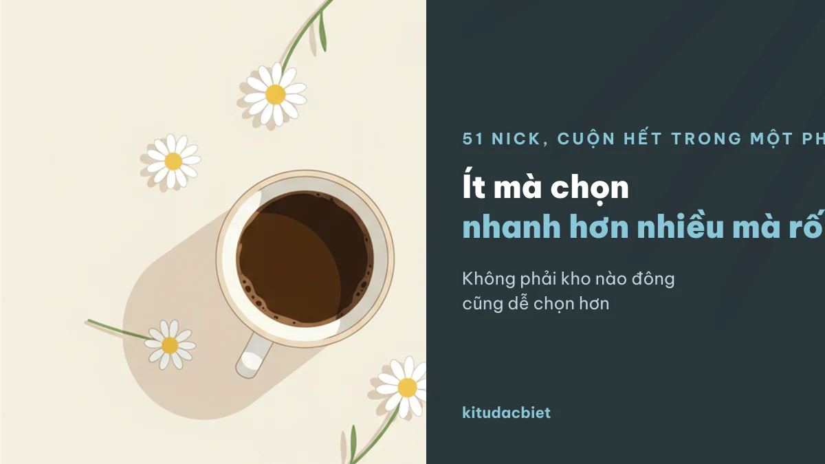51 nick cuộn hết trong một phút