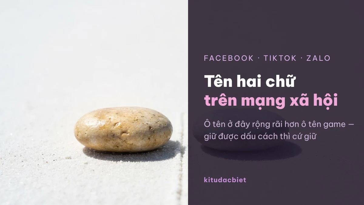 Tên hai chữ Phương Thảo trên Facebook, TikTok và Zalo